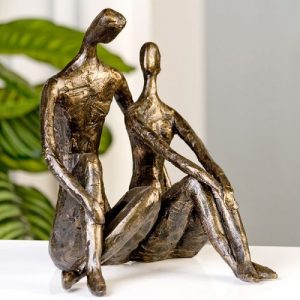Beeld ‘Date’, polyresin bronce